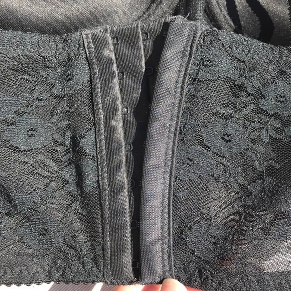 Black, Lacey, push-up boostier. 2 for $40. - Picture 1 of 6